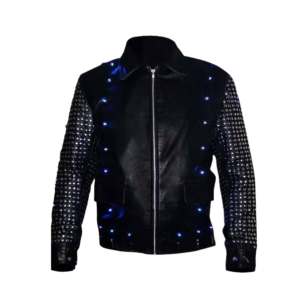 Leather Hunt Exclusive WWE Chris Jericho Light Up Y2J Jacket