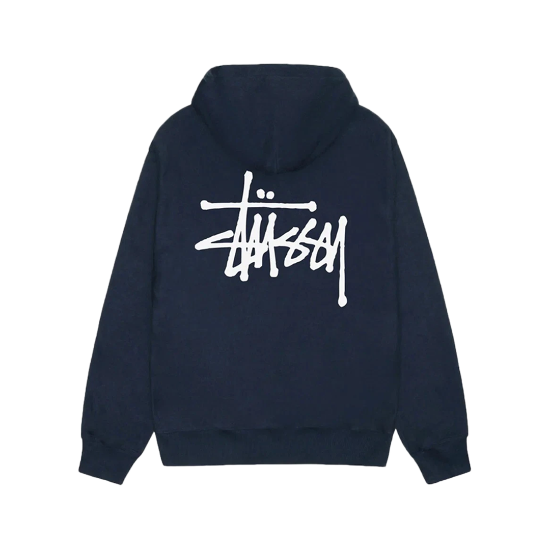Men's Basic Stüssy Hood Navy