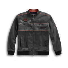 mens harley davidson iron block casual jacket 2 29 11zon