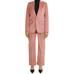 Shirley Women's Pink Two Piece Regular Fit Suit