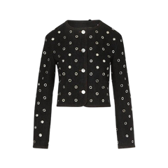 The View 2025 Joy Behar Grommet Embellished Jacket