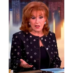 The View 2025 Joy Behar Grommet Embellished Jacket