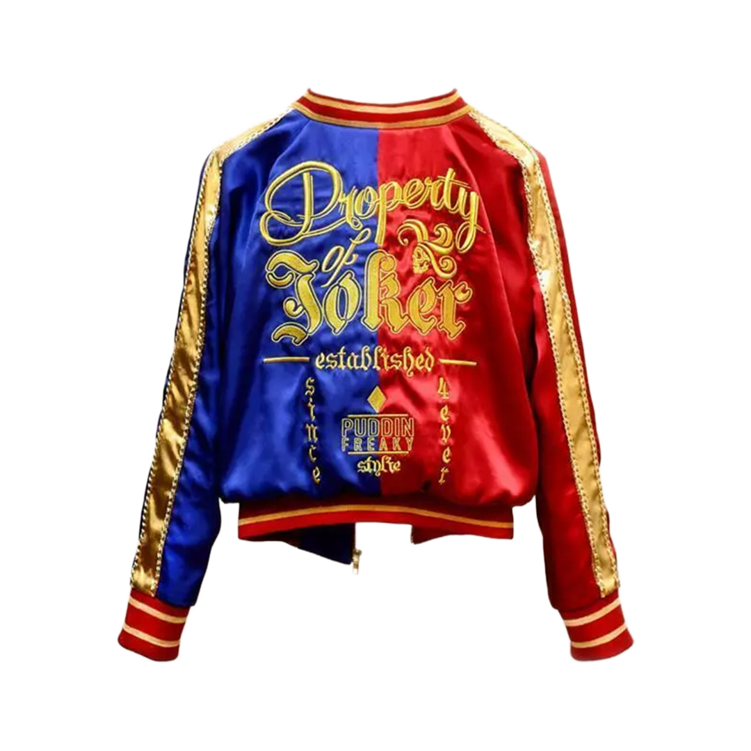 Women's Harley Quinn Suicide Squad Red Jacket